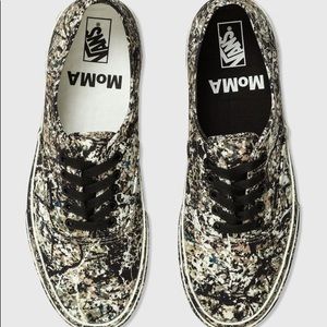 Brand New Vans MoMA Jackson Pollock shoes